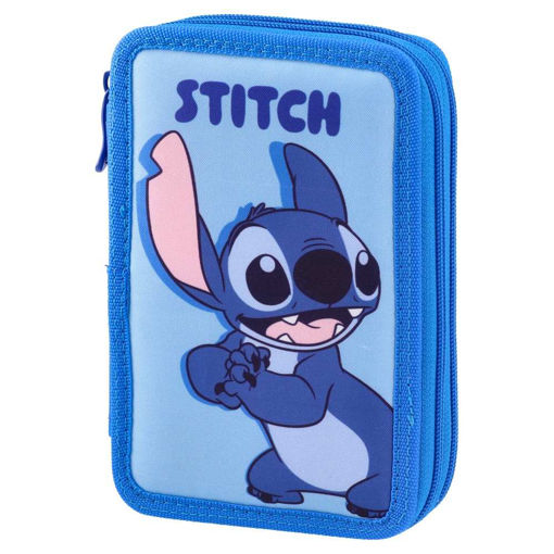 Picture of STITCH WAVES FOR DAYS FILLED PENCIL CASE